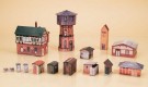 13902 Auhagen Water Tower Set (paper model)